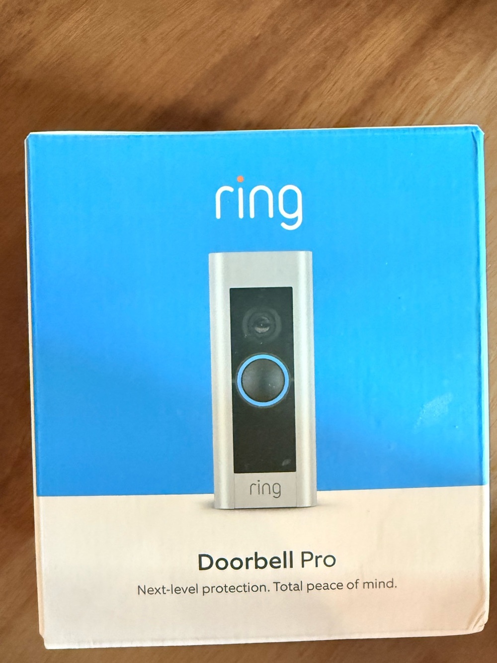Ring Video Doorbell Pro (1st Gen, Satin Nickel) - Open Box, Never Used!